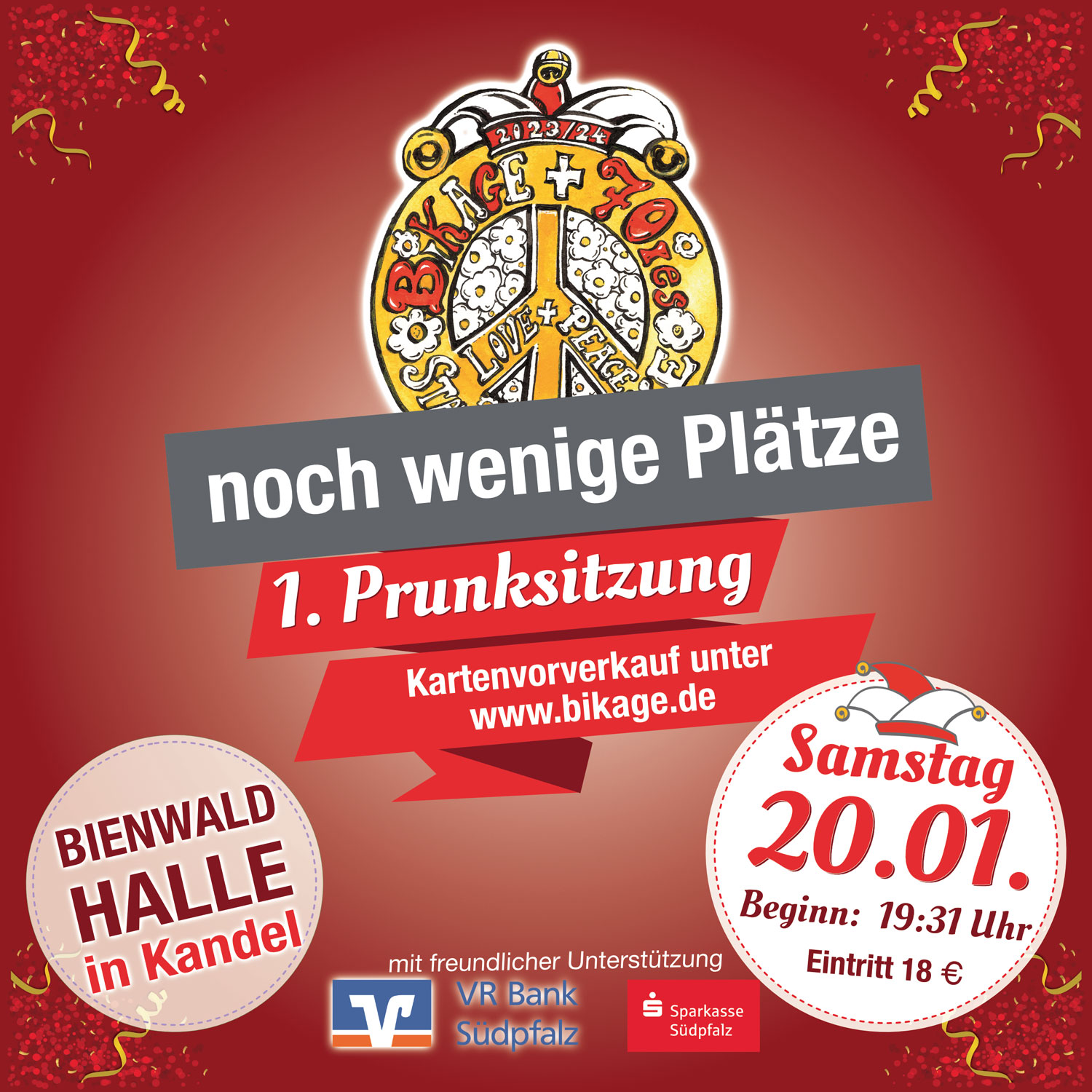 1. Prunksitzung 2023/2024