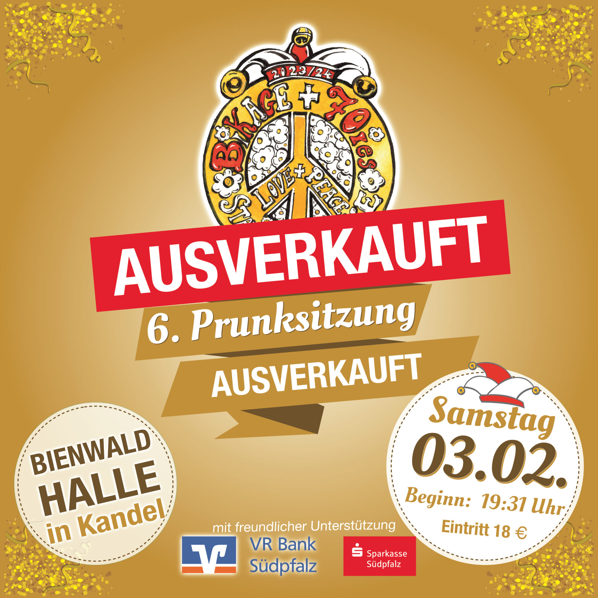 6. Prunksitzung 2023/2024