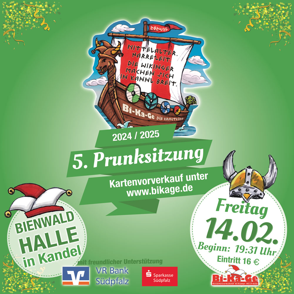 5. Prunksitzung 2024/2025