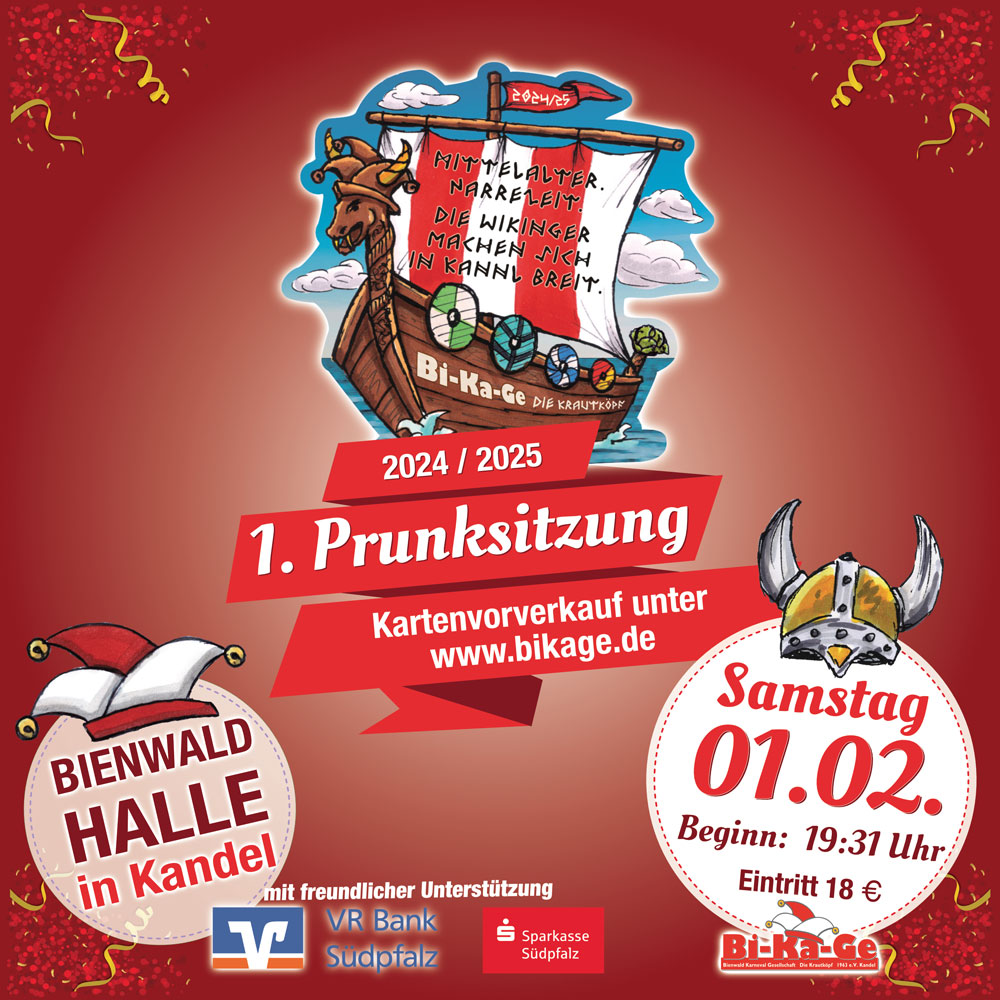 1. Prunksitzung 2024/2025